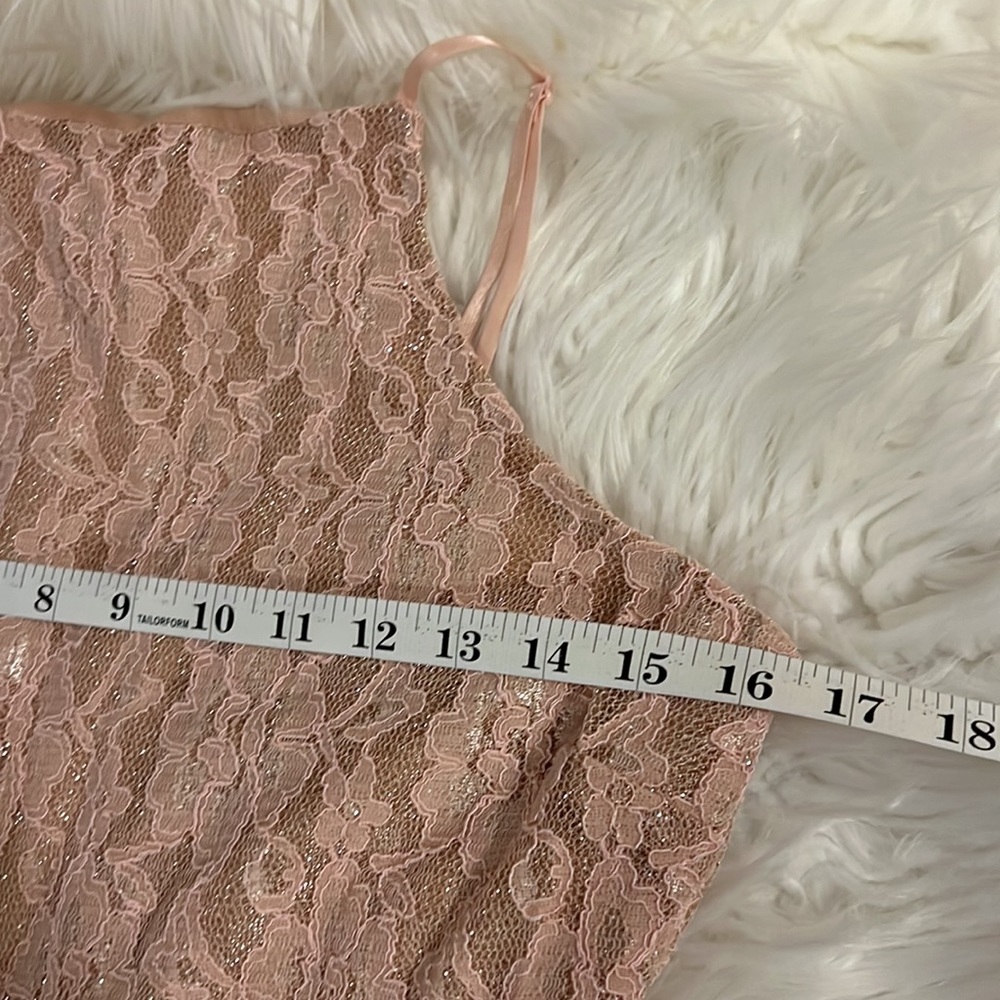 ❌ SOLD 💝 LIVE SHOW 💝BUNDLE ❌Lace All Over Skater Skirt Dress CITY STUDIO Size 13 - Picture 12 of 15
